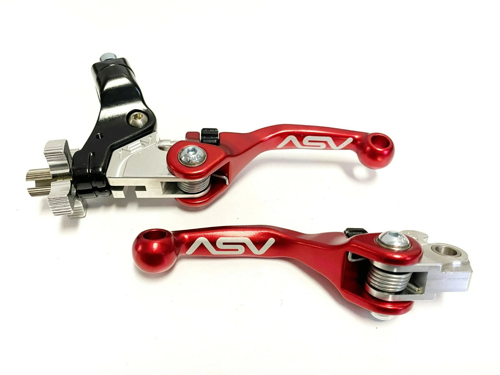 2X Shorty Front Brake Clutch Perch Levers for Honda CRF 125F 150F 230F