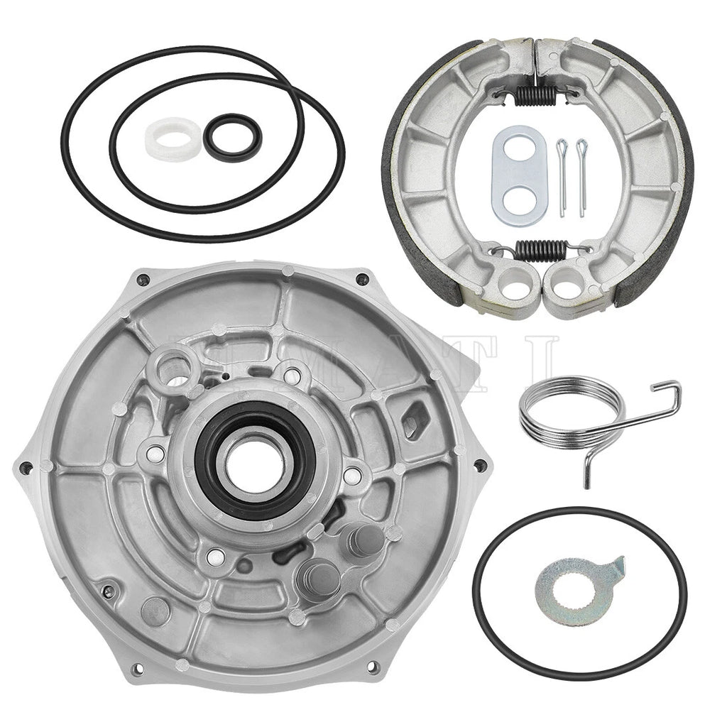 Rear Brake Backing Plate Seal Shoes for Honda Rancher 420, Foreman 500 (2007–2023)