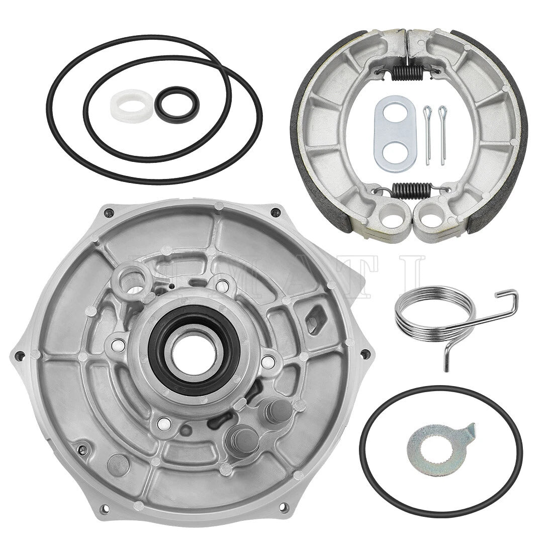 Rear Brake Backing Plate Seal Shoes for Honda Rancher 420, Foreman 500 (2007–2023)
