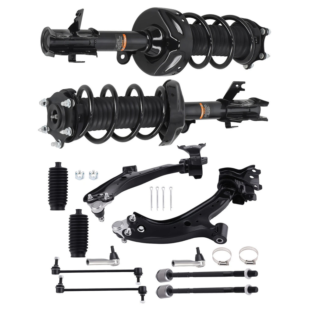 Front Struts + Lower Control Arms + Sway Bar Kit for Honda CR-V (2007–2011)