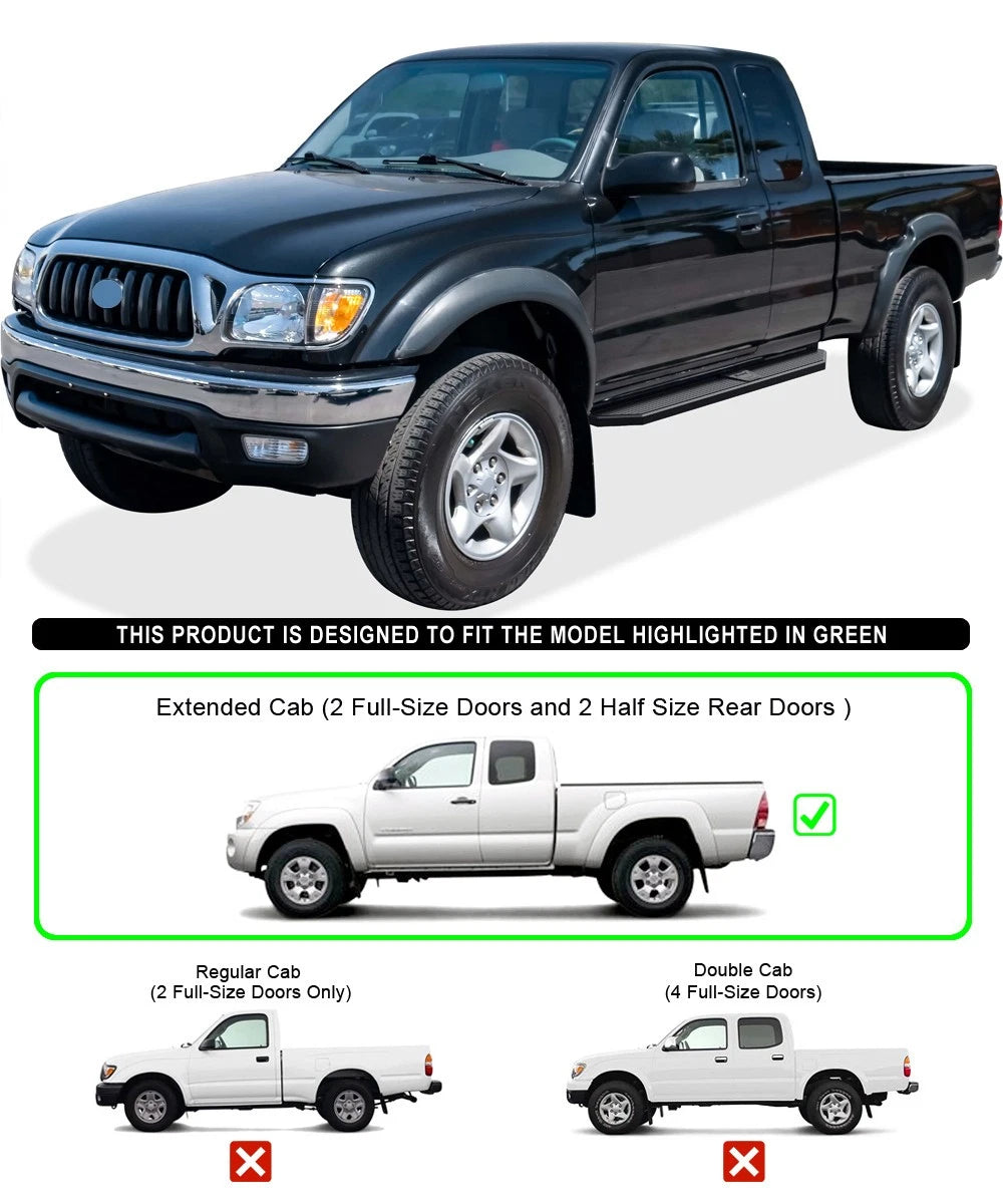 Running Boards for Toyota Tacoma Xtra Cab (1995-2004)