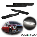 White LED Fender Side Marker Lights for GMC Sierra 2500 3500 Denali AT4
