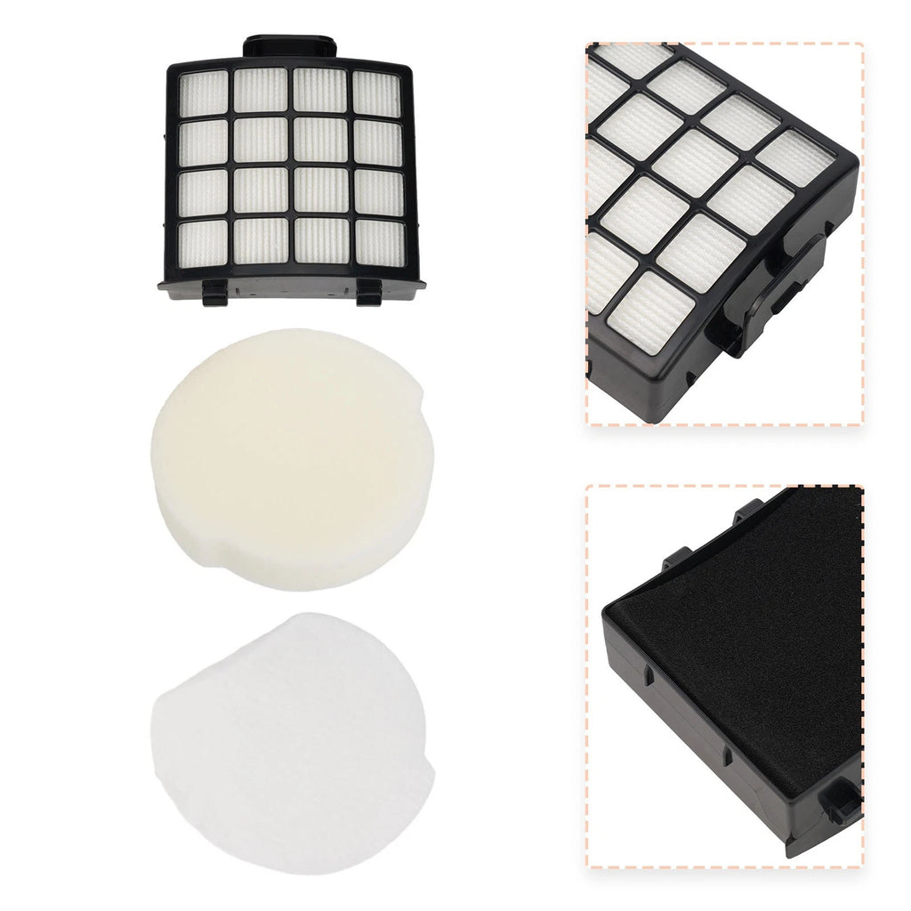 Vacuum Cleaner Filter Kit for Household Models (Compatible with Various)