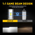 Headlight Kit H11 H8 H9 for [Make Model]  - 6500K White 4000LM