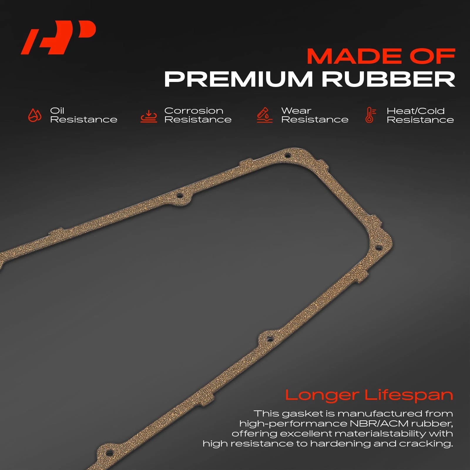Engine Valve Cover Gasket for Ford Mustang Ranger (1979–1988)