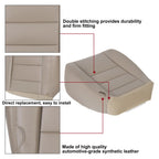 Seat Cover for Ford Excursion Limited (2002–2005) Tan Passenger Side Bottom