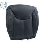 Leather Passenger Bottom Seat Cover for Jeep Wrangler (2013-2017)