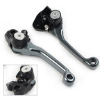 Grey Brake Clutch Levers for Suzuki RMZ450 (2005-2022)