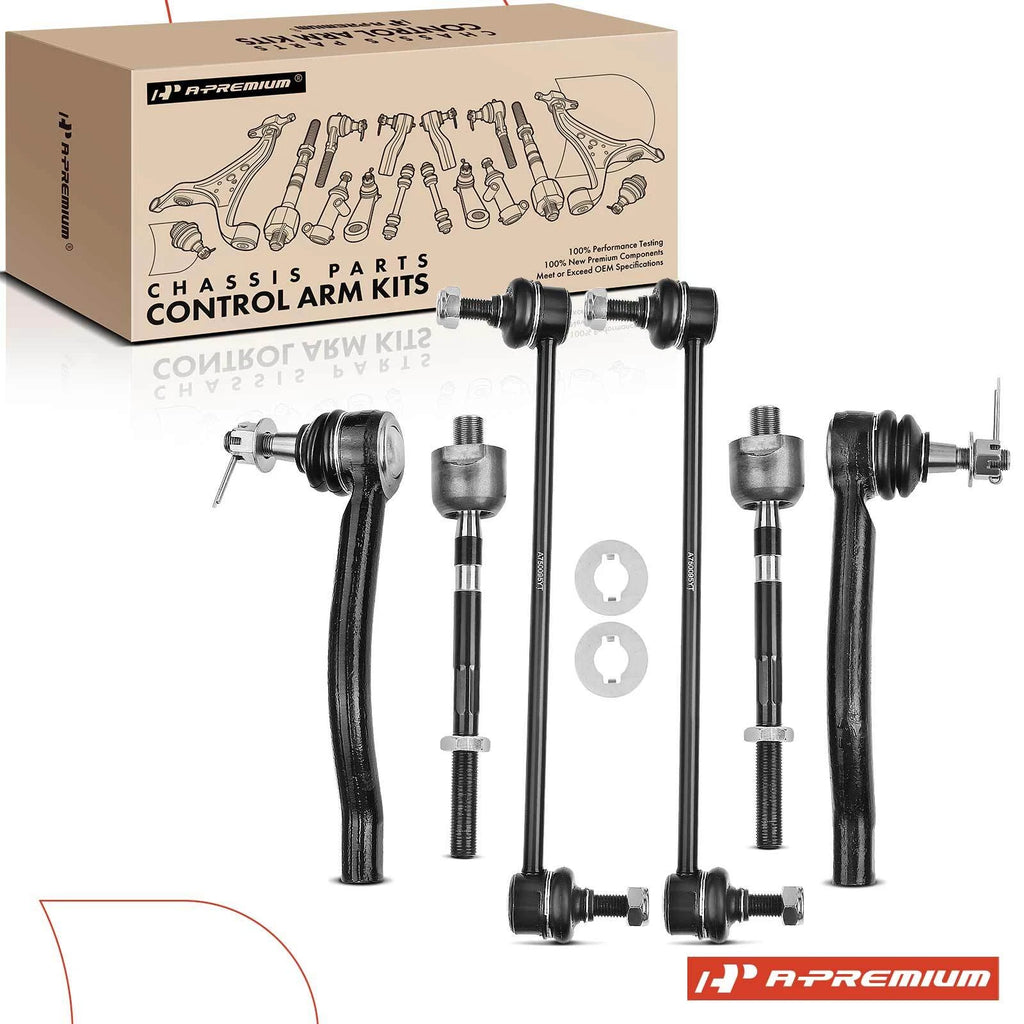 Set of 6 Front Sway Bar Link Tie Rods for Nissan Altima (2007–2013)