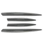 Fog Light Strips Grille Cover Trim Carbon for Mercedes Benz A Class (2023)