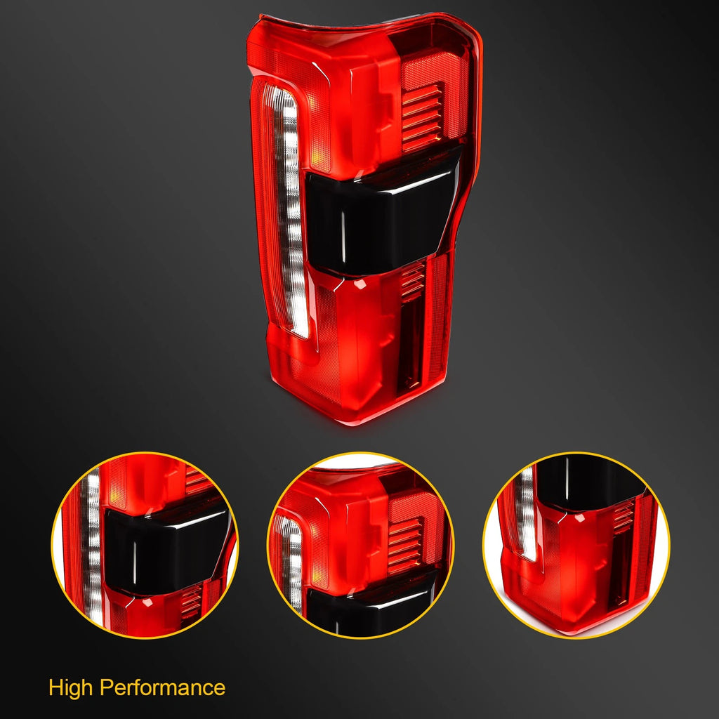 Right Side Tail Light with Blind Spot for Ford F-250 F-350 Super Duty (2023–2024)