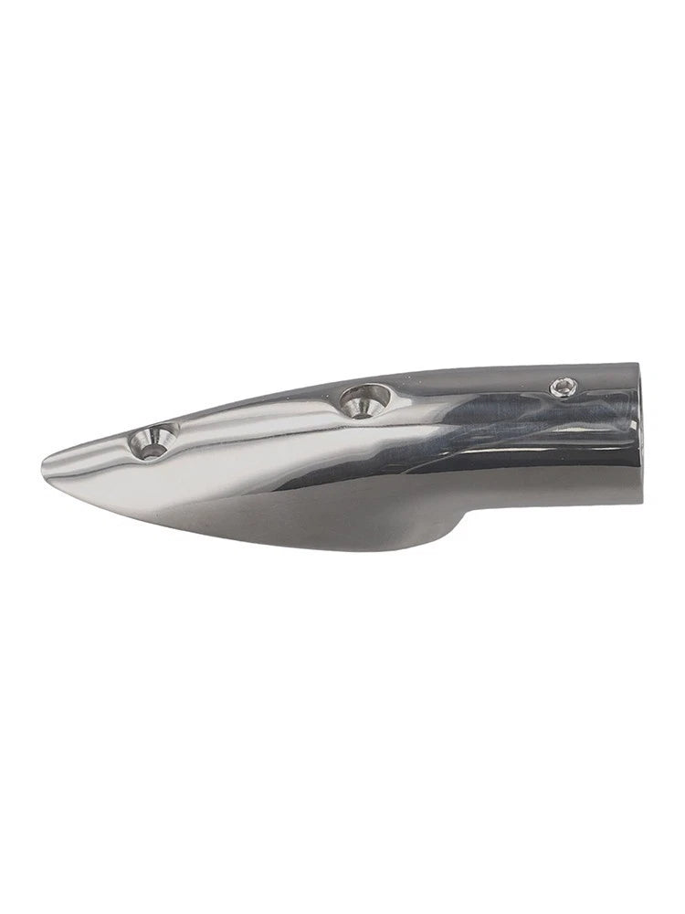 Mirror Polished Rail End for 22mm Tubing (Marine Grade Stainless Steel)