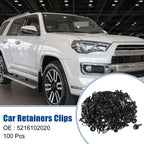 100Pcs Front Bumper Retainers Clip for Toyota Corolla (2019–2022) No. 5216102020