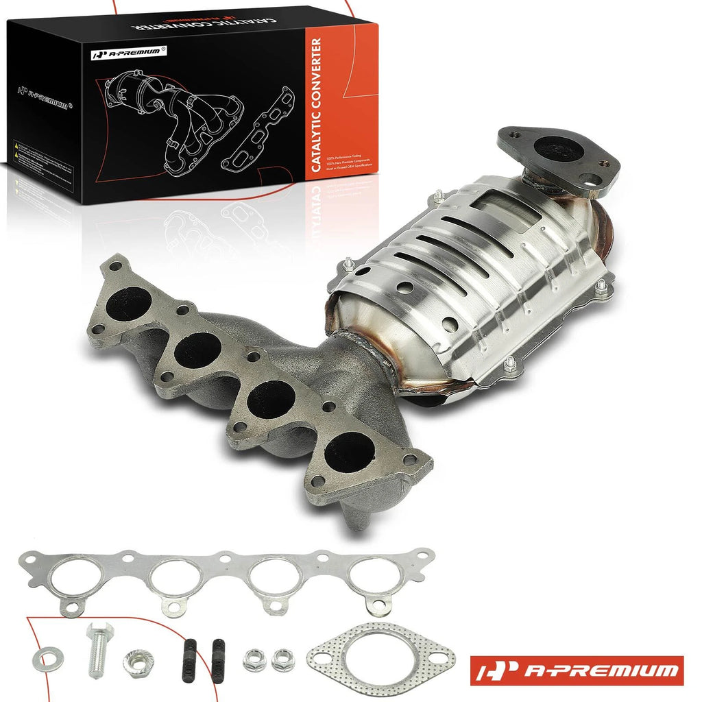 Front Catalytic Converter for Hyundai Accent Kia Rio (2006–2011)