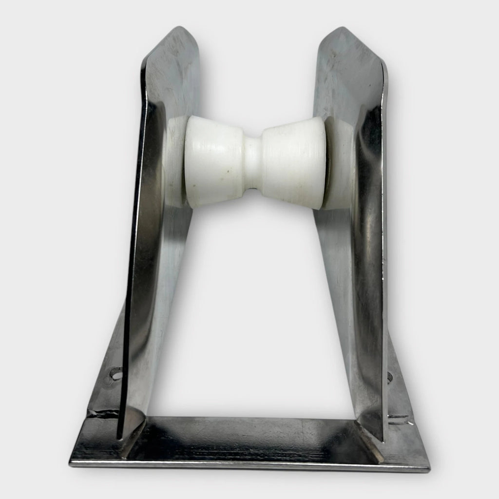 Stainless Steel Fixed Bow Roller for Boats (11.5" x 5.75")