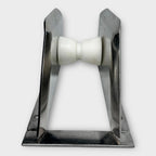 Stainless Steel Fixed Bow Roller for Boats (11.5" x 5.75")