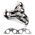 Polished Stainless Steel Racing Manifold Header Exhaust for Honda Civic EX (2001–2005)