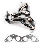 Polished Stainless Steel Racing Manifold Header Exhaust for Honda Civic EX (2001–2005)
