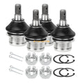 Set of 4 Upper and Lower Ball Joints for Kawasaki KFX450R (2008–2014), KFX700 (2004–2011)