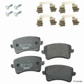 Set of 4 Rear Disc Brake Pads for Textar (24606 01)