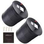 2X Air Spring Bellow Bags for Firestone W01-095-0500, ContiTech 4913NP02