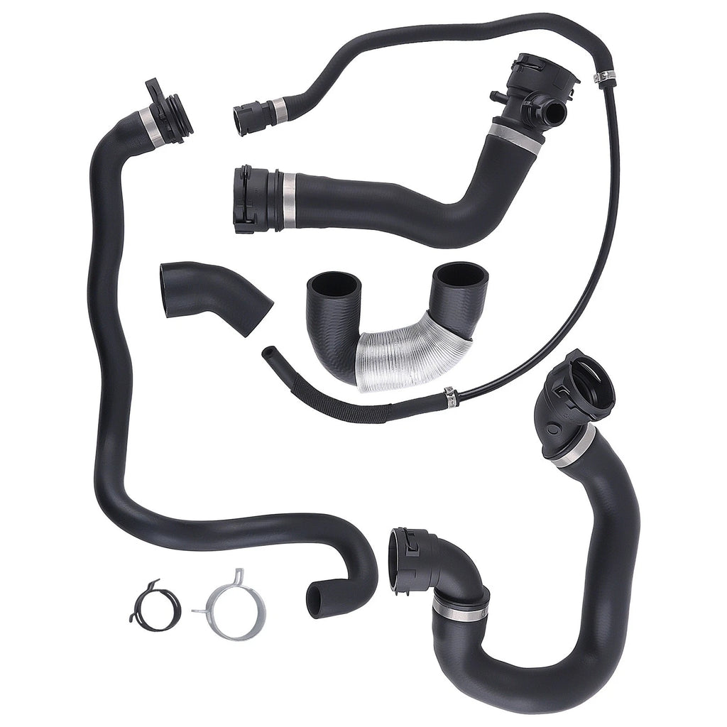 6x Radiator Coolant Water Hose Pipe Kit for BMW 335i xDrive (2009–2010) 17128570061