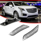 Clear Lens Front Bumper Side Marker Lights for Cadillac ATS (2013–2014) & XT5 (2017–2023)