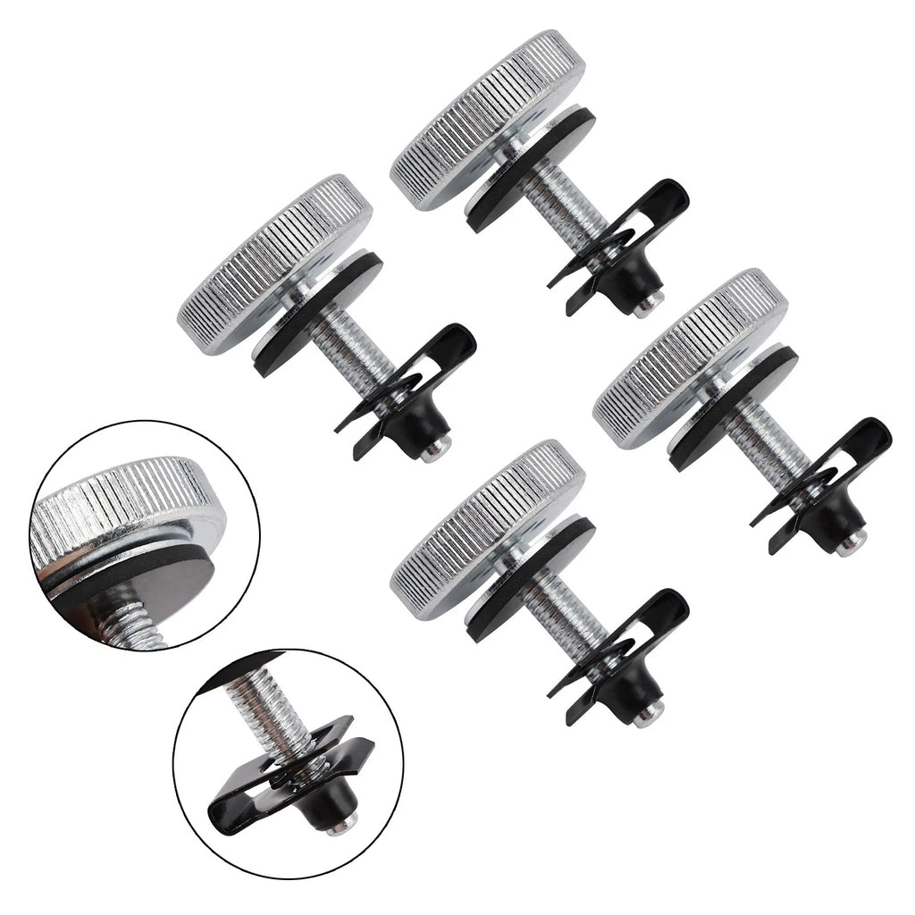 4X Saddlebag Safety Bolt Kit Anti-Theft for Harley Road King, Street, Road Glide