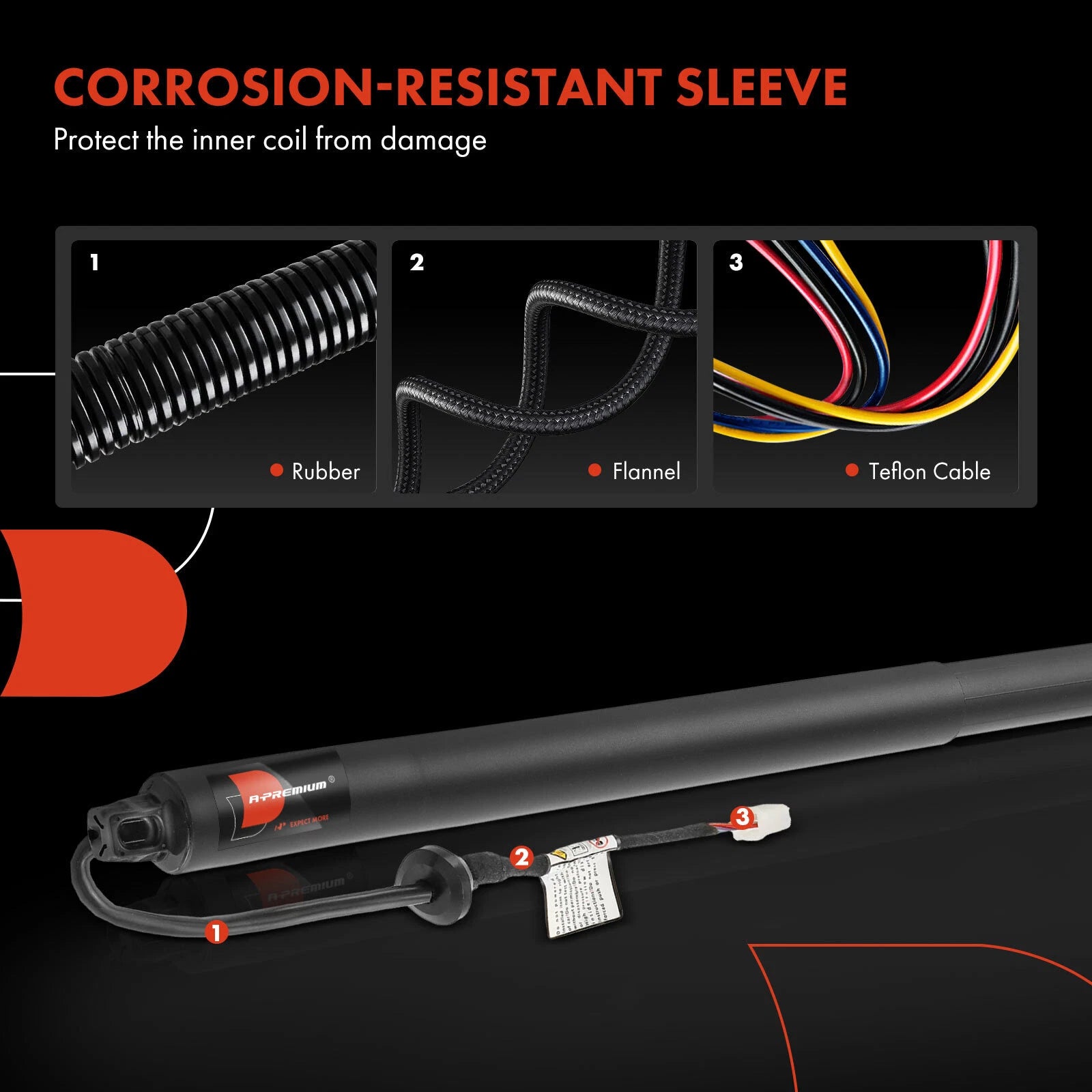 Rear Left Liftgate Power Hatch Lift Support for Subaru Forester (2019–2024)