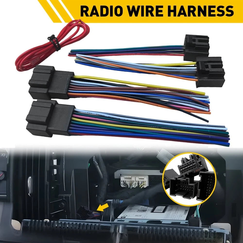Car Stereo Radio Wiring Harness Adapter for Cadillac Escalade (2007–2014)