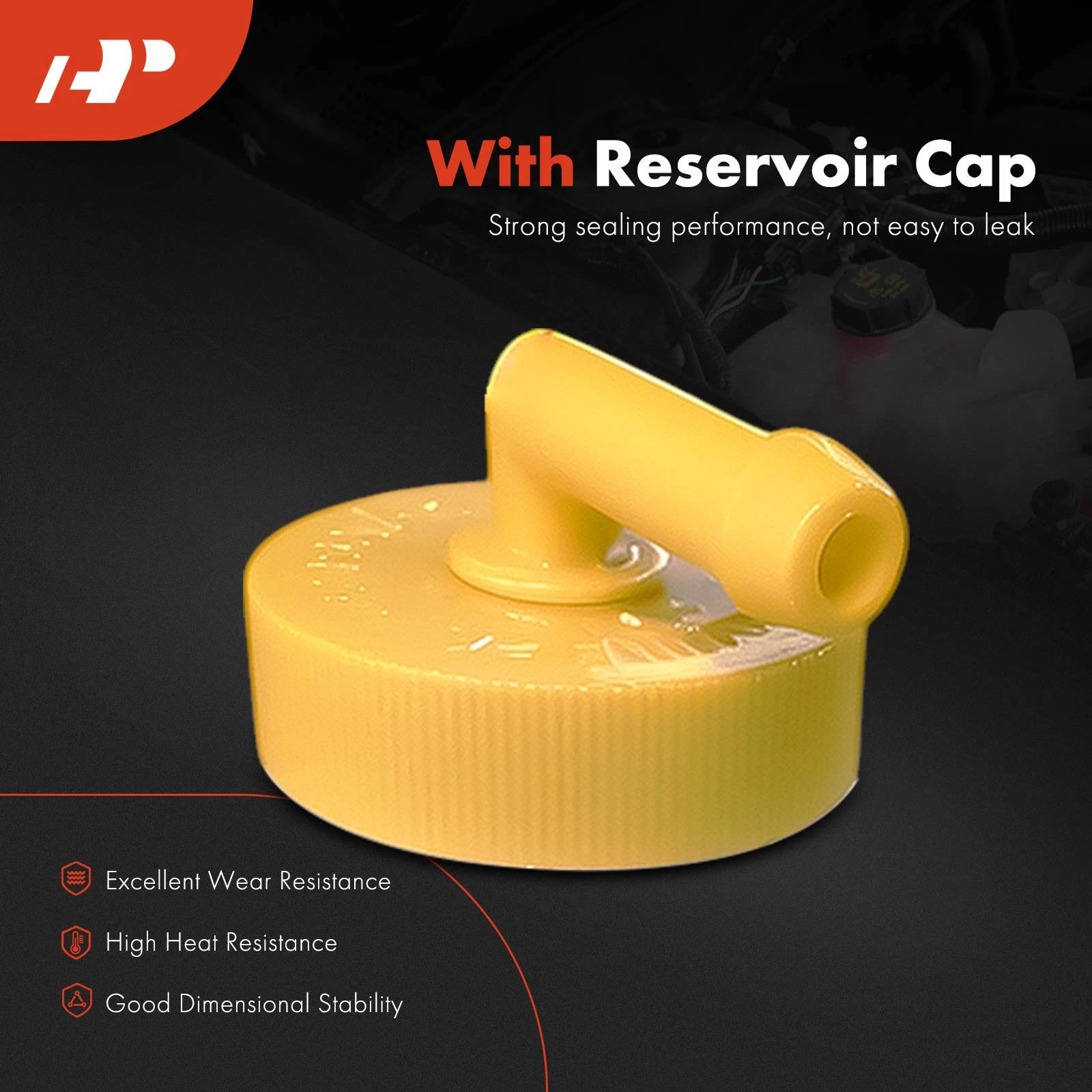 Radiator Coolant Reservoir with Cap for Honda Pilot (2003–2004)