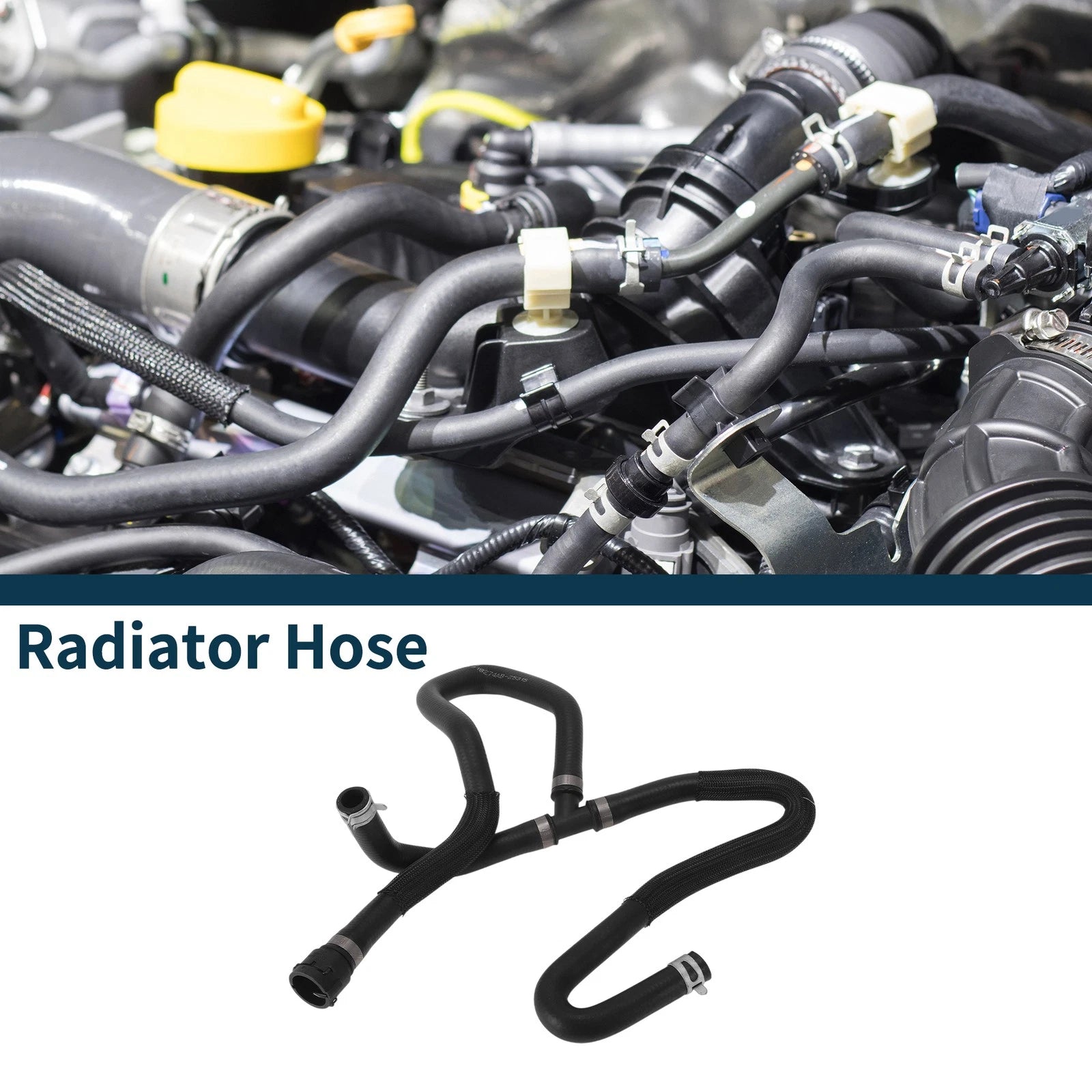 Radiator Hose No. 9G918274AB for Ford Mondeo (2011) Rubber Warm Air Inlet Pipe