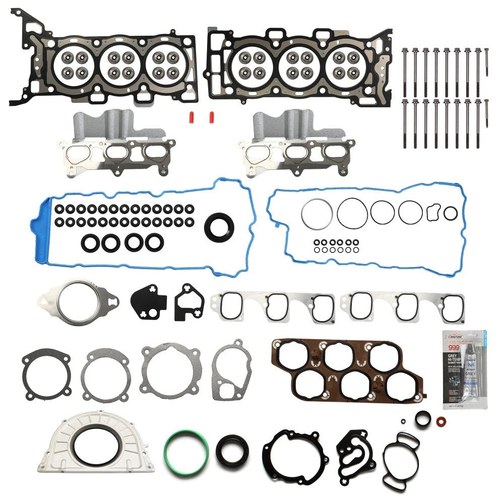 Set of Head Bolts and Gasket for Buick Allure LaCrosse (2005–2008)