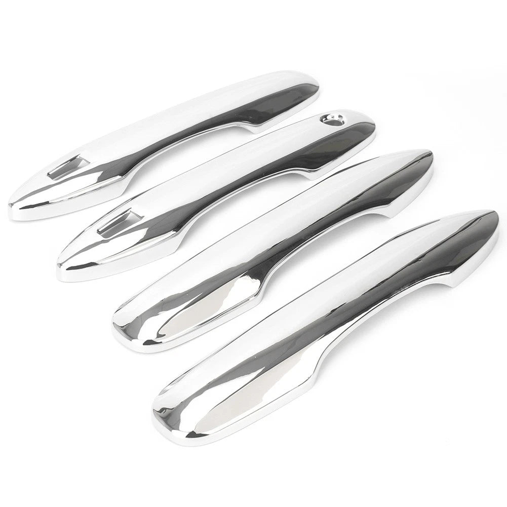 Set of 2 Chrome Side Door Handle Cover Trim for Toyota Camry (2018)