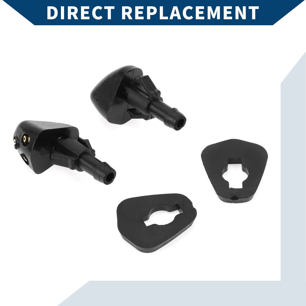 2pcs Front Windshield Washer Nozzles for Suzuki Aerio SX4 Grand Vitara Swift (2001–2014)