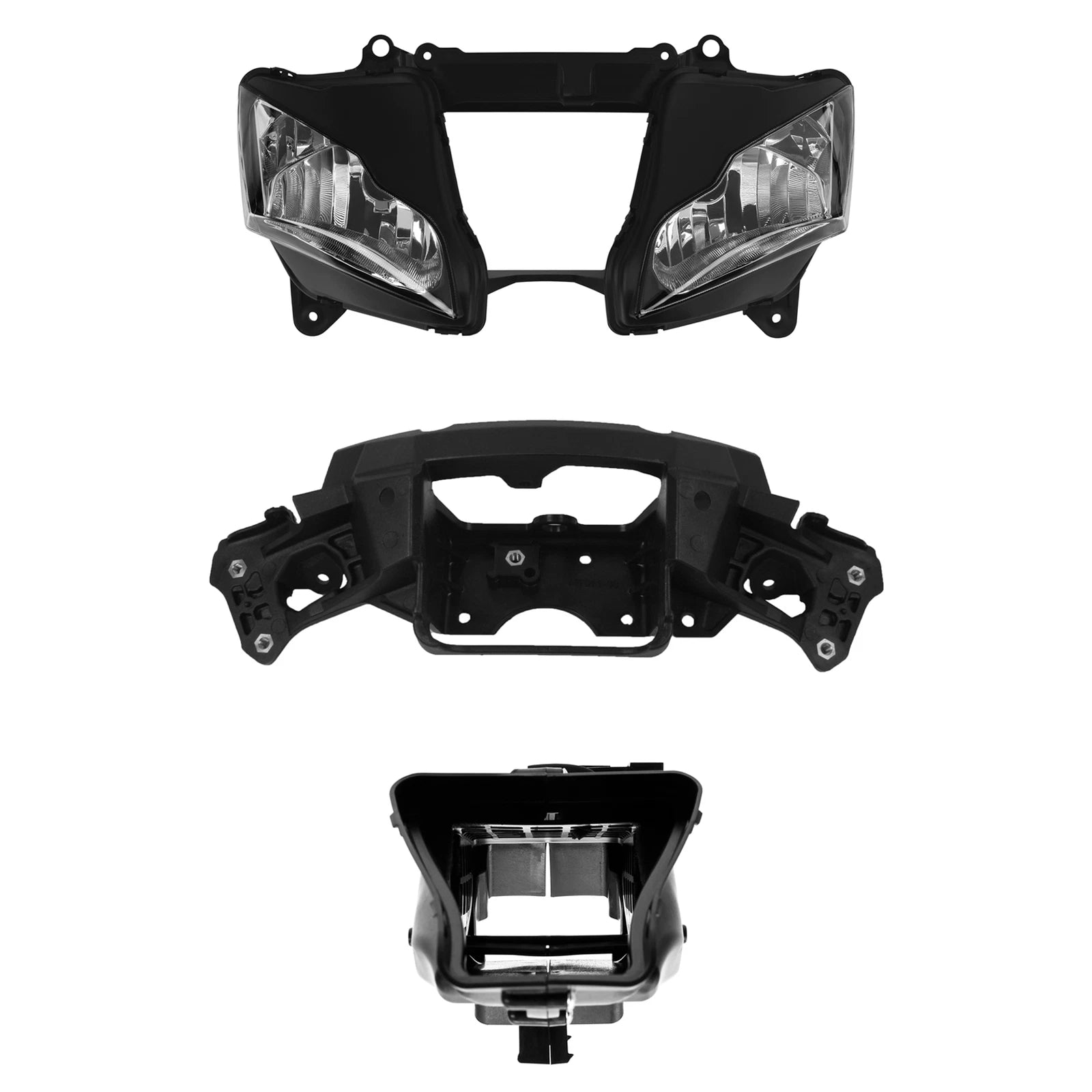 Headlight Fairing Stay Bracket Intake Duct for Kawasaki Ninja ZX10R (2011–2015)