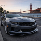 Front Bumper Lip Splitter for Chevy Camaro 2DR (2016–2024) Gloss Black