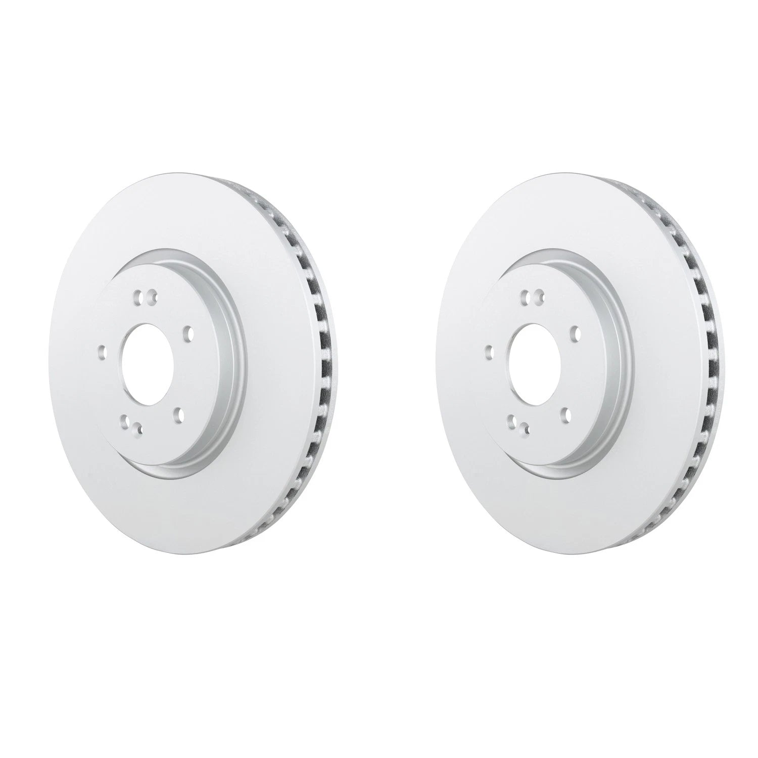 Set of 2 Bosch QuietCast Front Disc Brake Rotors for EV6 Ioniq 5 Tucson