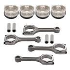 Set of 4 Connecting Rod Pistons for Hyundai Sonata, Kia Sorento, Optima (2011–2019)