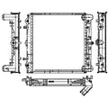 Replacement Plastic/Aluminum Driver Side Radiator (See compatibility Chart)