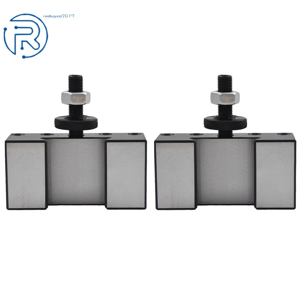 2Pack 250-201T BXA Oversize 3/4" Quick Change Tool Post Holder for Lathe