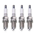 Set of 4 UGroove Spark Plugs .044 for Ford Honda Mazda L4