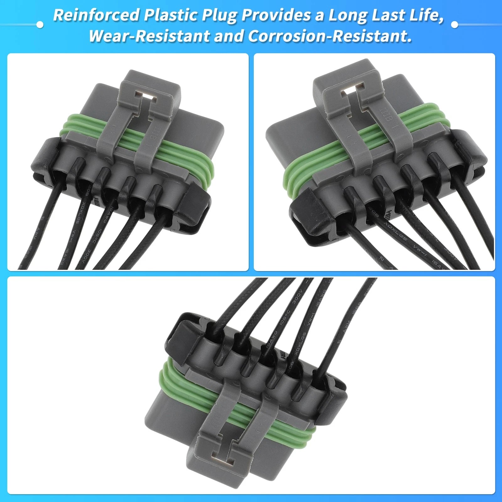 HVAC Blower Motor Resistor Wire Harness for Chevrolet Trax (2015–2019)