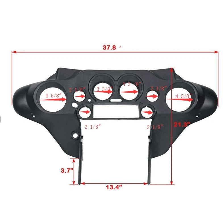 Batwing Inner Fairing for Harley Touring Electra Glide (1996–2013)