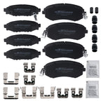 Front & Rear Ceramic Brake Pads for Subaru BRZ, Crosstrek, Forester, Impreza, Legacy (2013–2021)