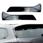Glossy Black Rear Window Spoiler Side Wing Cover for SEAT Leon (2013-2019)