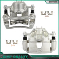 Front Brake Calipers w/ Bracket for Hyundai Accent Kia Rio (2012–2017)