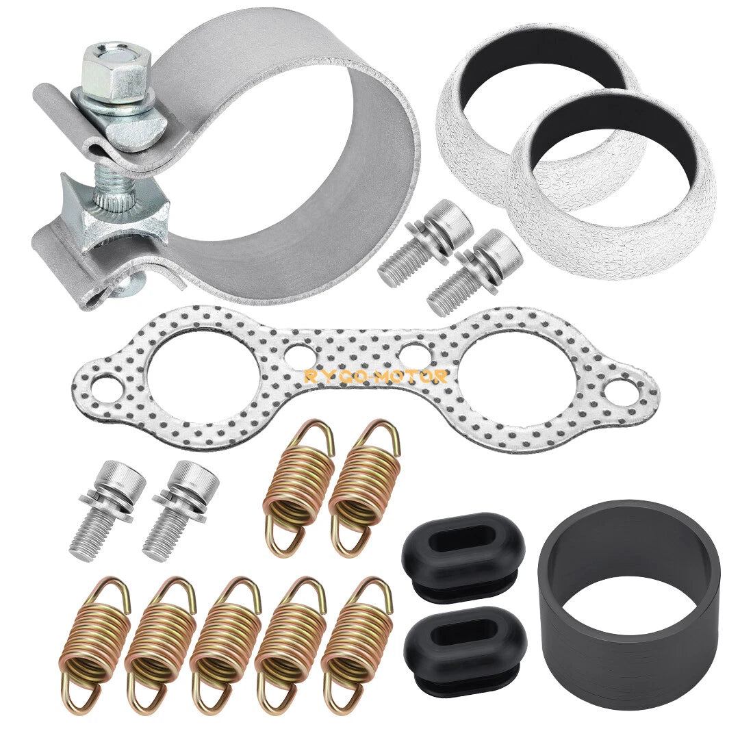 Exhaust Muffler Gasket Seal Spring Kit for Polaris RZR 800 (2008–2011) 7081382
