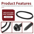 Clutch Cover Gasket Mounting Screws for Polaris RZR 900 1000 XP & General (2015–2023)