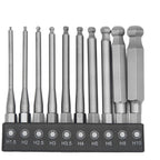 75mm Magnetic Hex Screwdriver Bits Set for Standard 6.35mm Drill Shank